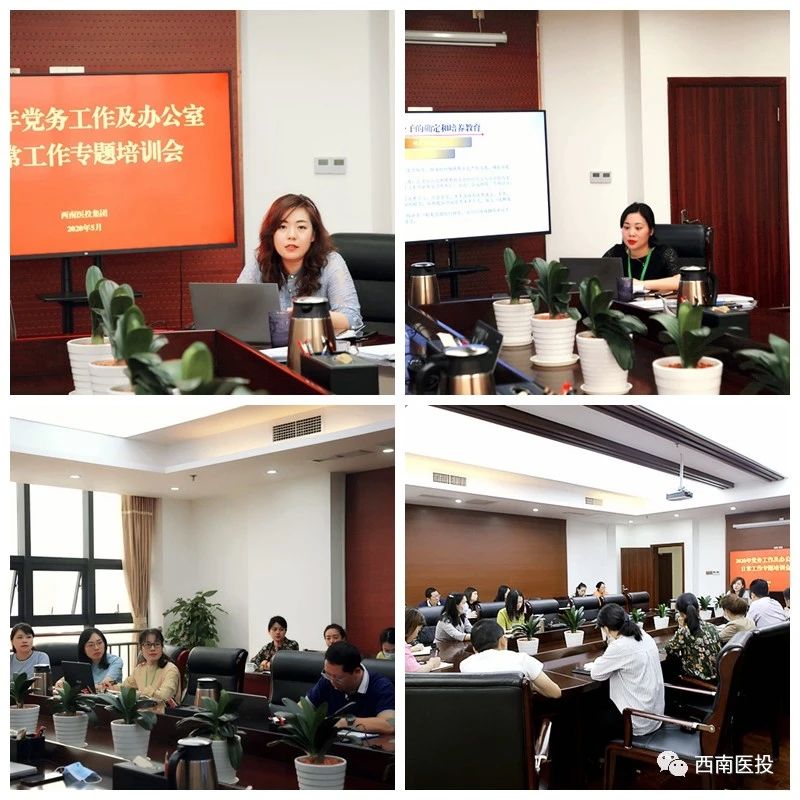 多舉措夯實(shí)業(yè)務(wù)基礎(chǔ)，高質(zhì)量助推能力提升—西南醫(yī)投集團(tuán)舉辦黨建及辦公系統(tǒng)實(shí)務(wù)操作專題培訓(xùn)會